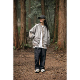 Unisex Jacket Loose Baseball Collar Jacket